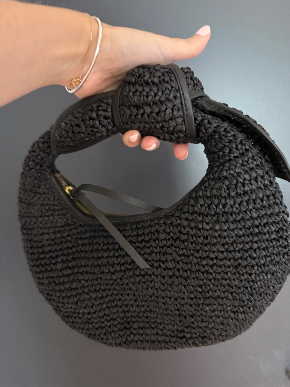 Poolside raffia bag - Picture 2 of 3